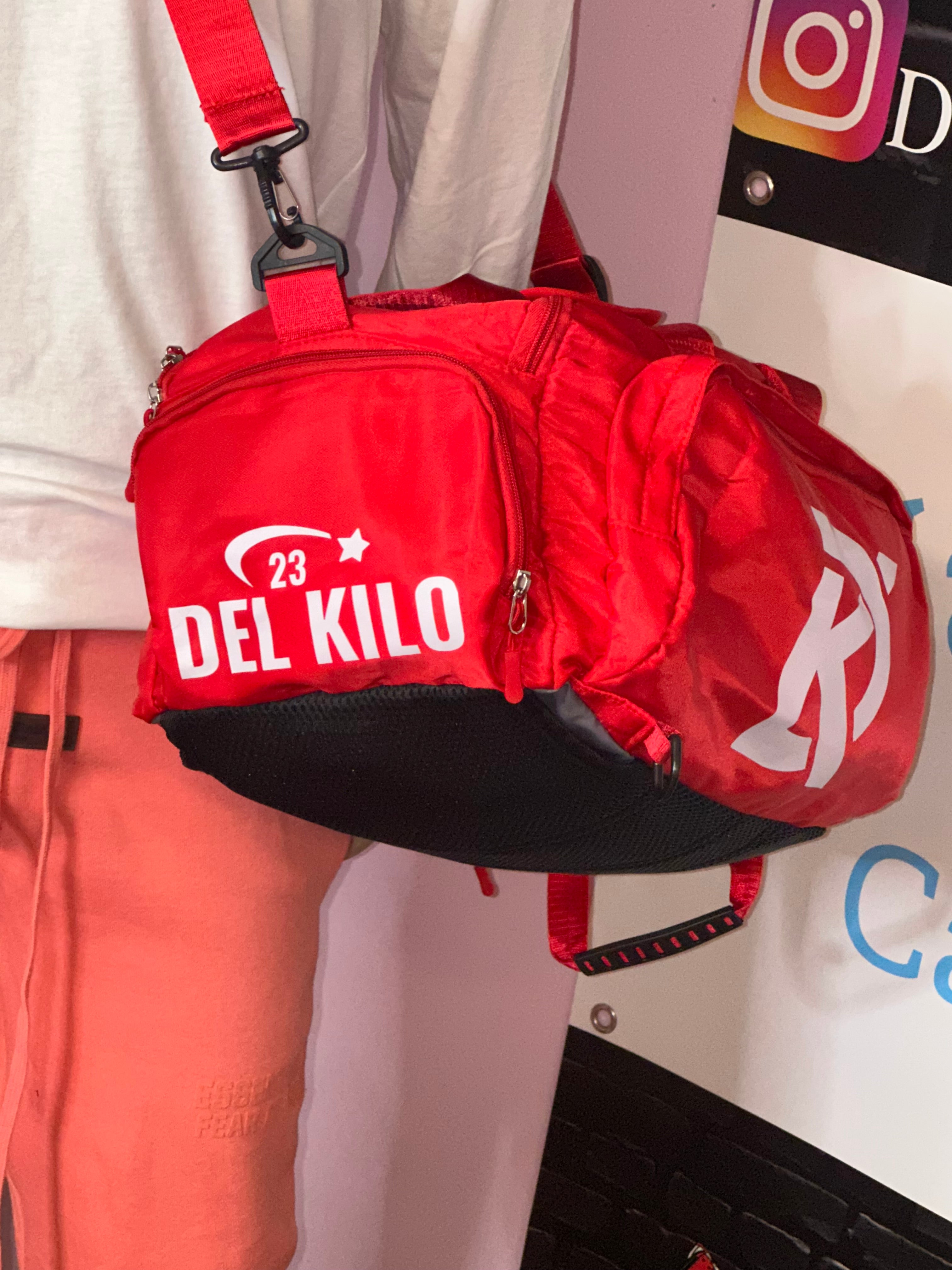 DEL KILO 23Travel Bag Dry and Wet Separation Shoe Bin Folding Sports  Backpack