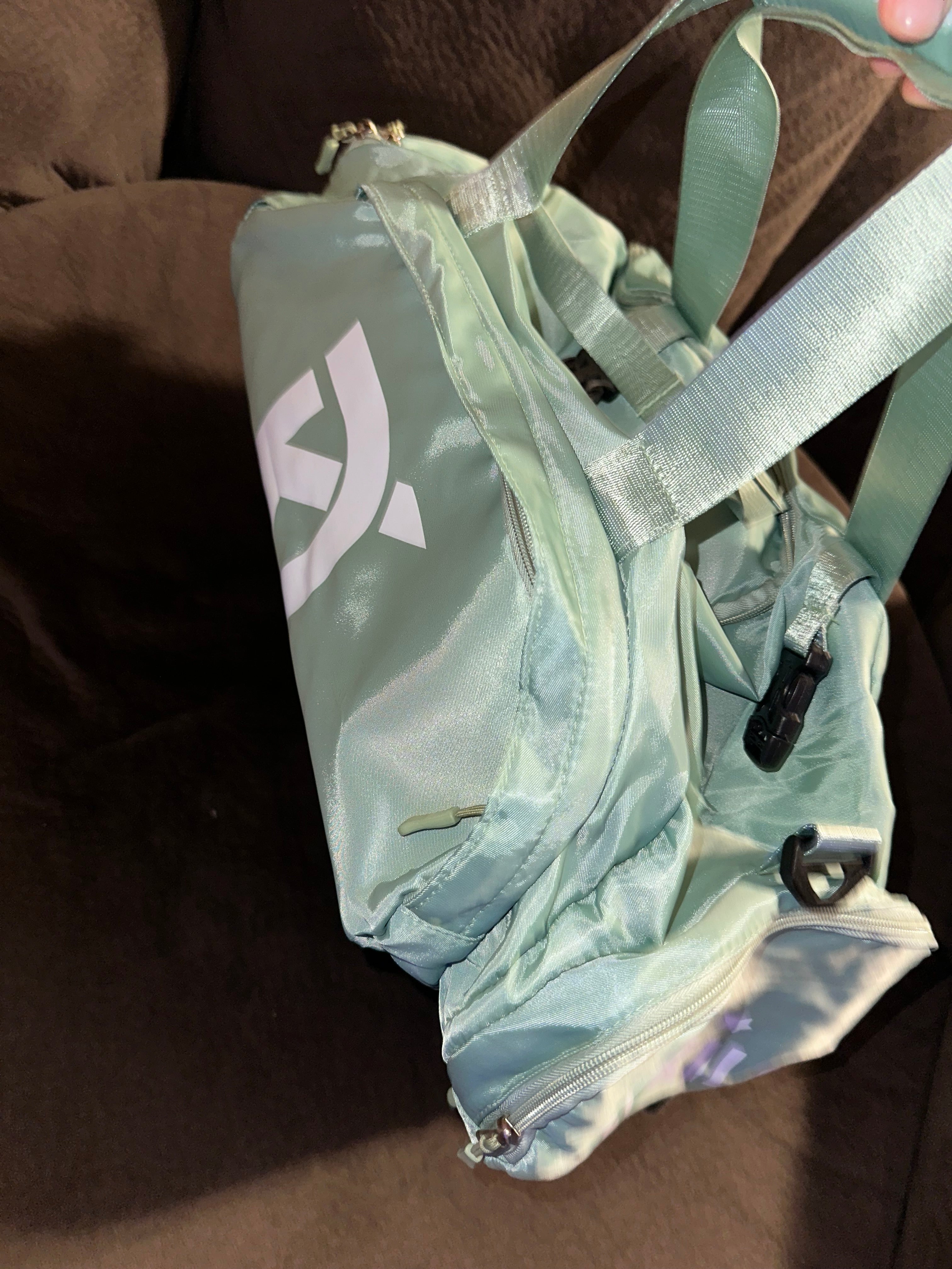 DEL KILO 23Travel Bag Dry and Wet Separation Shoe Bin Folding Sports  Backpack